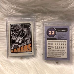 Los Angeles Lakers, Stu Lantz Card